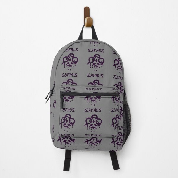 Item preview, syphus dripping glitch logo purple designed and sold by YOStudios.