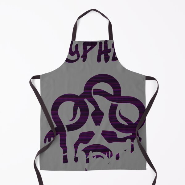 Item preview, syphus dripping glitch logo purple designed and sold by YOStudios.