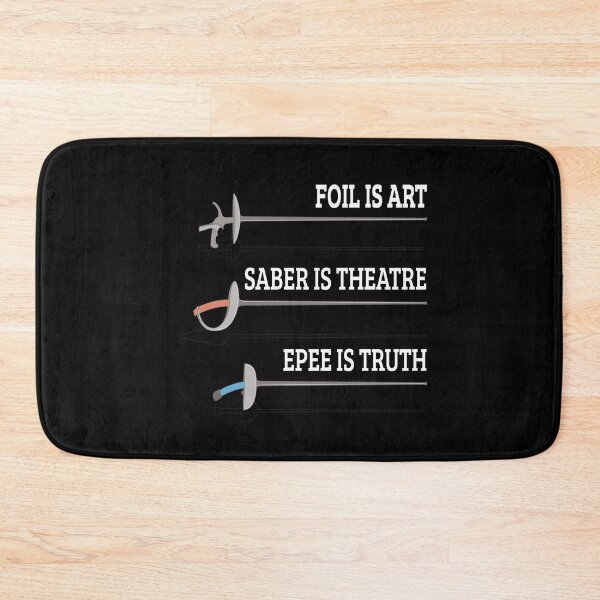 Item preview, Foil Is Art Fencing Fencer Epee Fencing designed and sold by MooonTees.