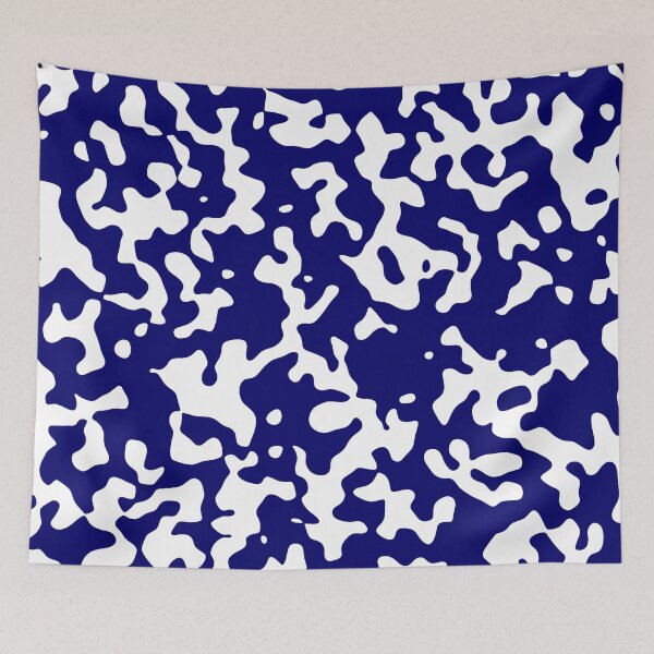 Item preview, Camouflage blue and white designed and sold by Tshirtstory.
