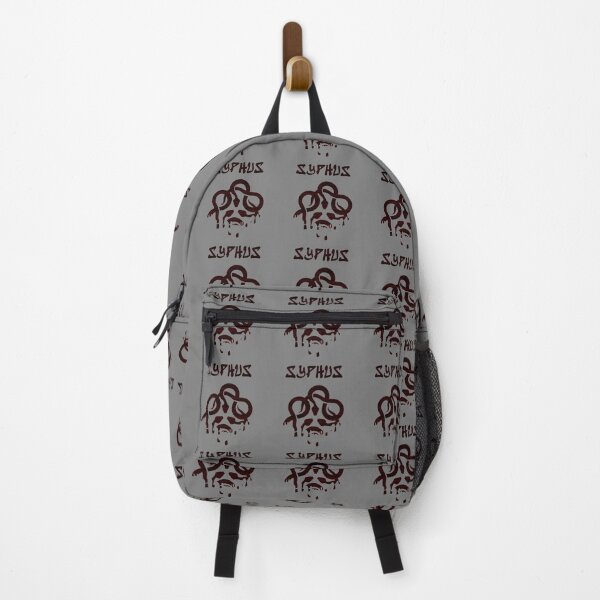 Item preview, syphus dripping glitch logo deep red designed and sold by YOStudios.