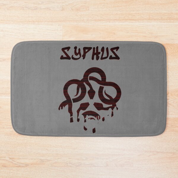 Item preview, syphus dripping glitch logo deep red designed and sold by YOStudios.