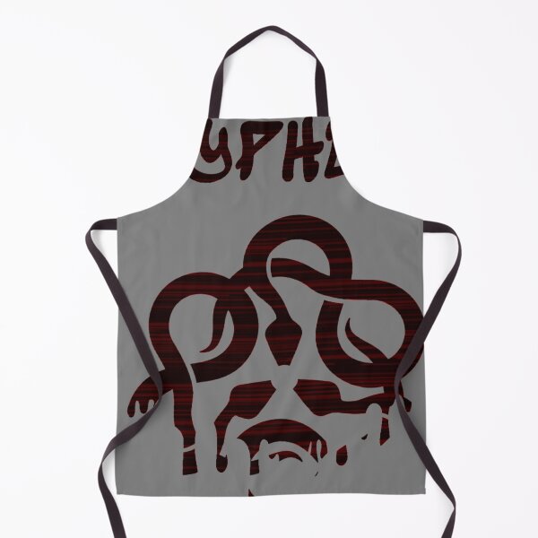 Item preview, syphus dripping glitch logo deep red designed and sold by YOStudios.