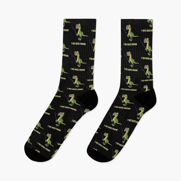 Item preview, Fencing Fencer T-Rex Hates Fencing designed and sold by MooonTees.