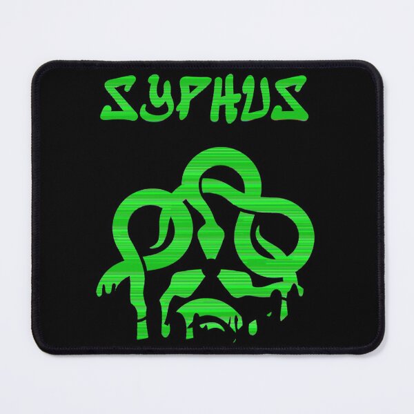 Item preview, Syphus dripping graffiti glitch logo designed and sold by YOStudios.