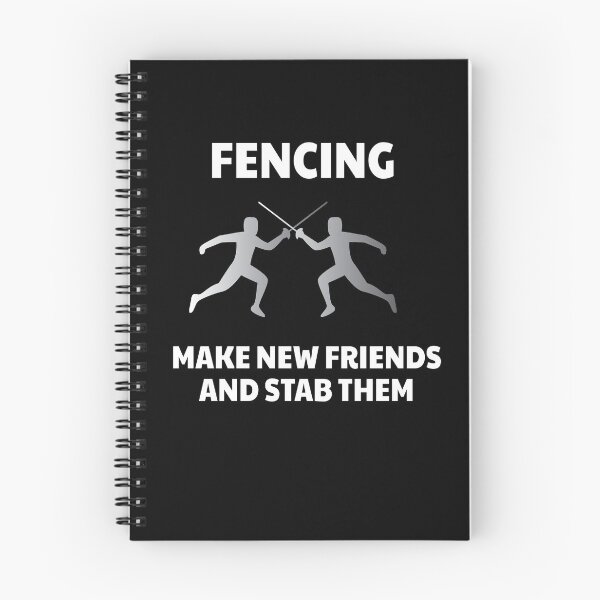 Item preview, Make New Friends Fencing Fencer Epee designed and sold by MooonTees.