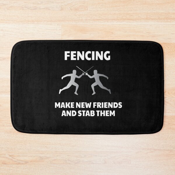 Item preview, Make New Friends Fencing Fencer Epee designed and sold by MooonTees.