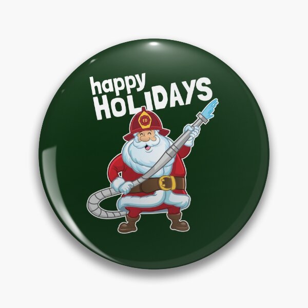 Item preview, Firefighting Christmas Santa Firefighter designed and sold by jaygo.