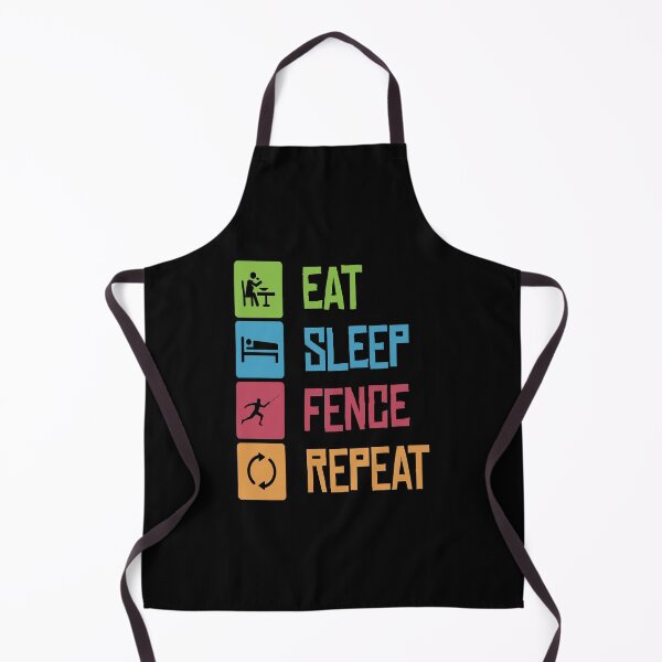 Item preview, Eat Sleep Fence Fencing Fencer Epee designed and sold by MooonTees.