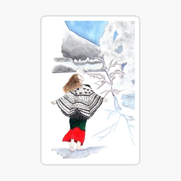 Freyja at Midwinter Sticker