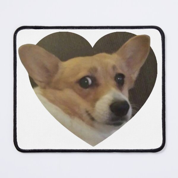 Item preview, Doggo Stickers: Frightened Corg designed and sold by Elisecv.