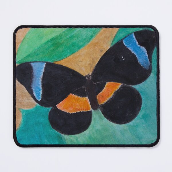 Item preview, orange blue and black butterfly designed and sold by Rebekah Gavra.