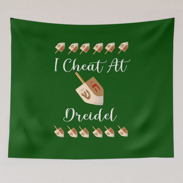 Aperçu de l'œuvre je triche au dreidel créée et vendue par Ruthanndesigns.