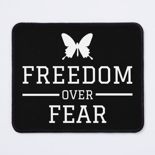 Item preview, Freedom over fear - Motivational Design designed and sold by Psych-odyssey.