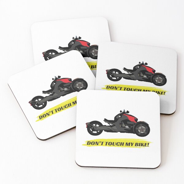 Item preview, Can-Am Ryker Red - Don't Touch My Bike designed and sold by WiredDesigns.