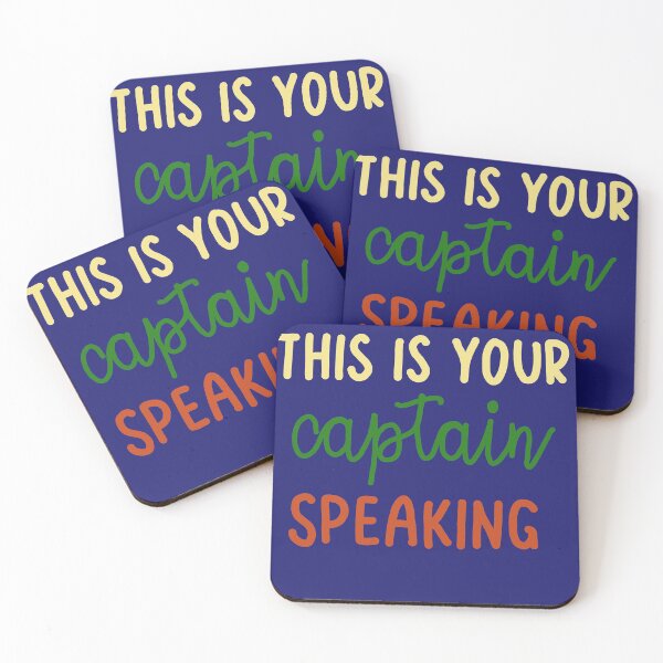 Item preview, This is your captain speaking  designed and sold by Becky-Marie.