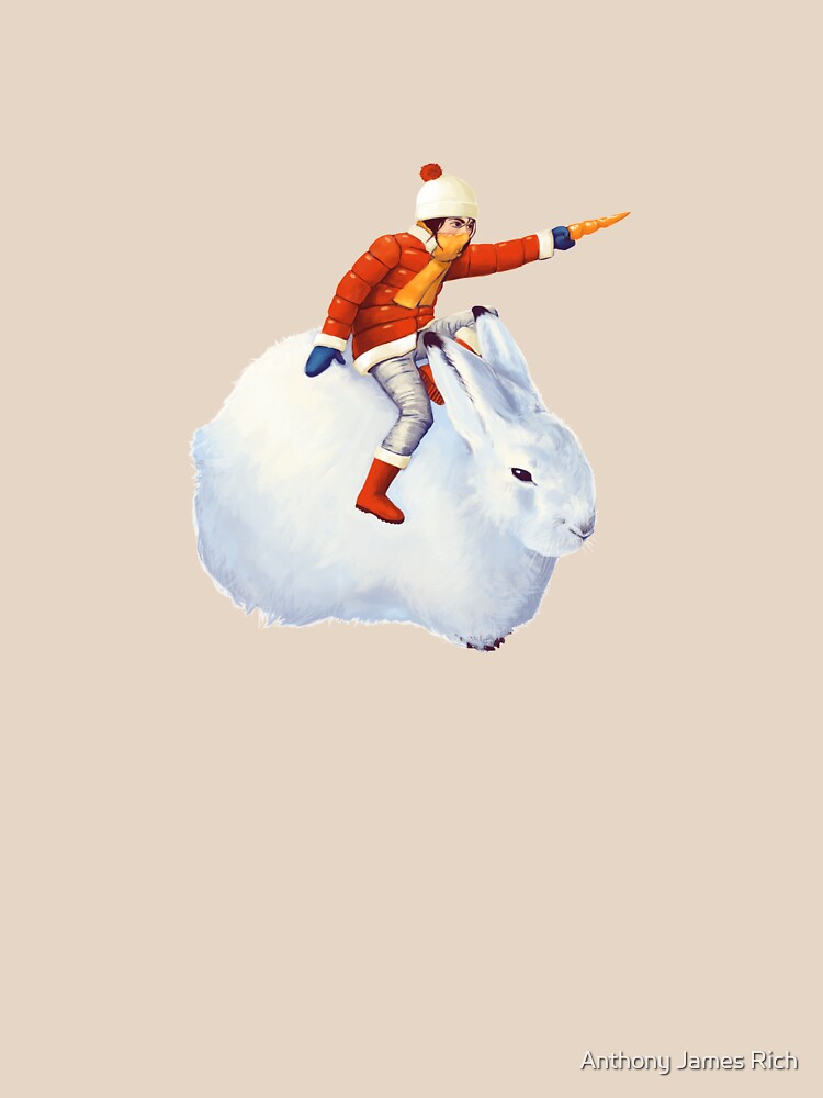Snow Bunny | Digital Illustration by AJRart