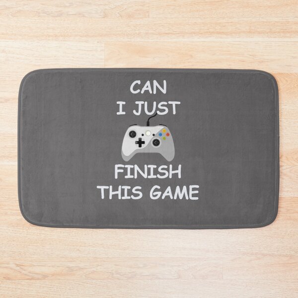 Item preview, Can I Just Finish This Game Funny gaming artwork designed and sold by Gamicnum.