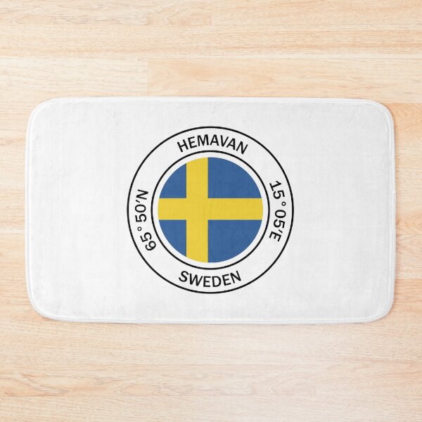 Item preview, Hemavan Longitude And Latitude, Sweden, Hemavan GPS Coordinates - Cute Birthday Or Christmas Gift For Traveler designed and sold by InspireShop.