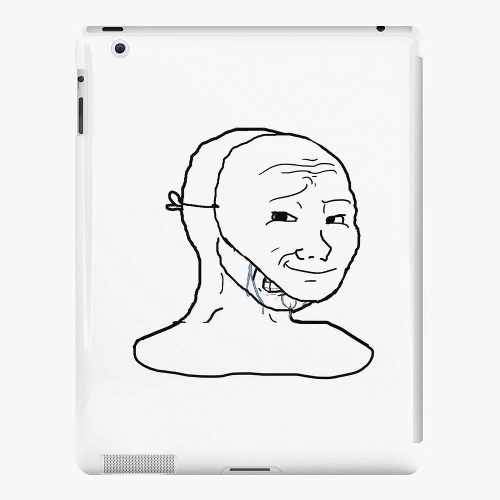 wojak-fake-smile-ipad-case-skin-by-bernarrparks-redbubble