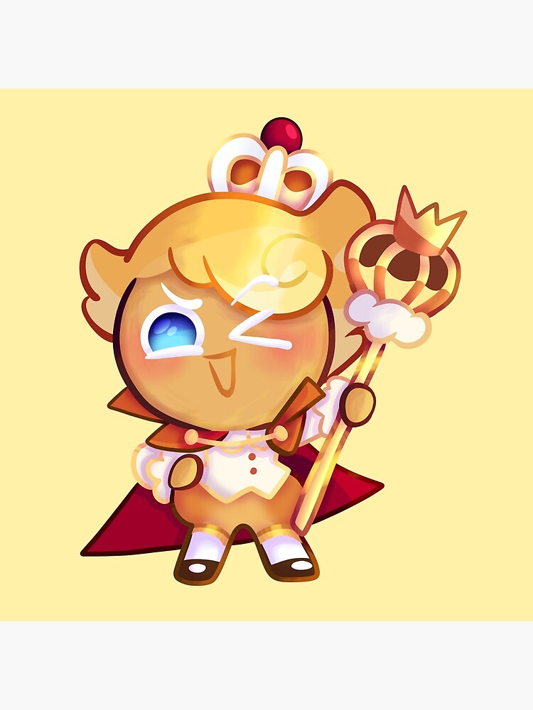 Cookie Run Kingdom Custard Cookie Iii Poster By D Illustrates Redbubble