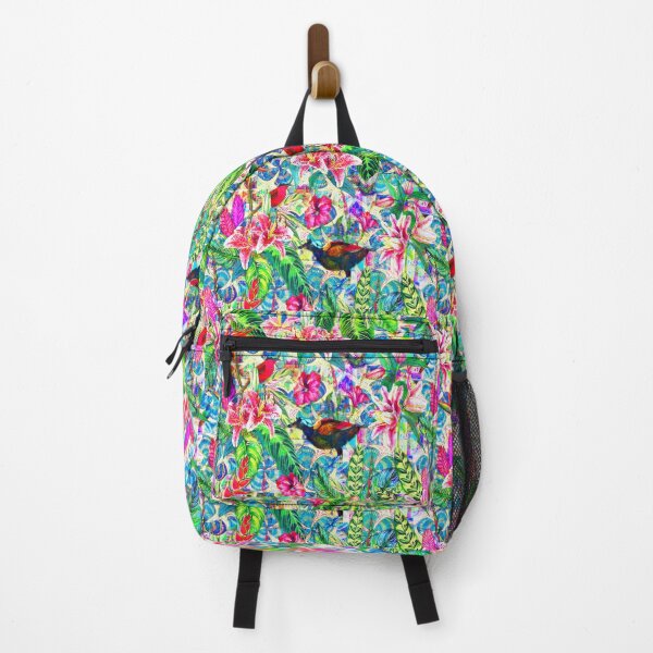 Item preview, Bird and Flower Pattern designed and sold by Zanolino.
