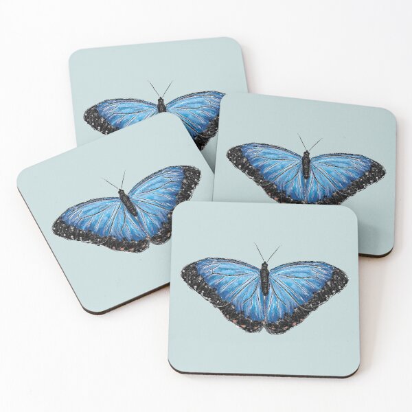 Item preview, Nice Artwork showing a Blue Morpho Butterfly I designed and sold by JD's Shop.