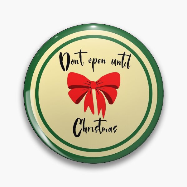 Item preview, Do not open until Christmas! Colorful Design for Christmas gifts ideas designed and sold by AnnastasiiaD.