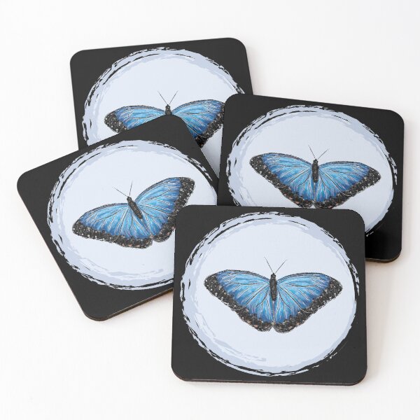 Item preview, Nice Artwork showing a Blue Morpho Butterfly II designed and sold by JD's Shop.