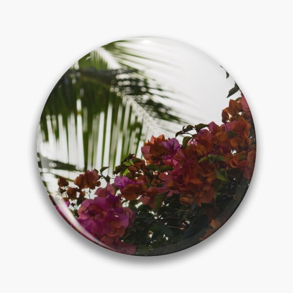 Item preview, Dreaming of Tropical Gardens - Bougainvilleas and Palm Trees designed and sold by Georgia Mizuleva.