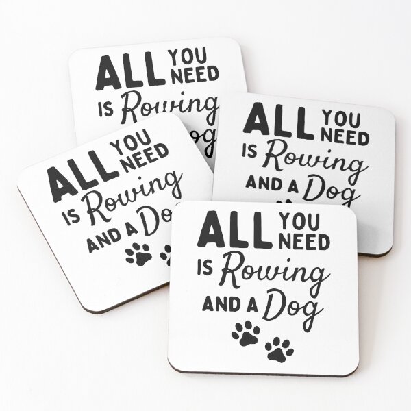 Item preview, All you need is rowing and a dog designed and sold by TheGreenGoat.