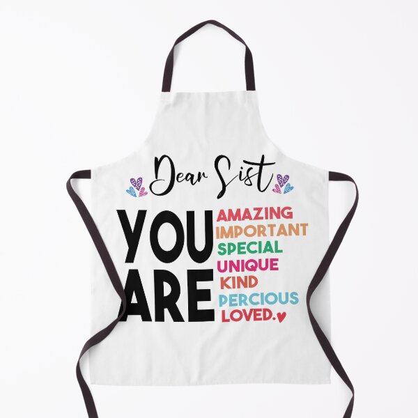 Item preview, Dear Sis, I Love My Sister Family Love Heart Gift designed and sold by Heddar Badreddine.
