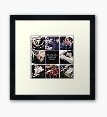 Gallavich Aesthetic - It's kind of a fairytale story Framed Print