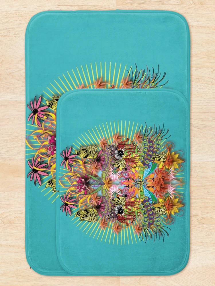 Thumbnail 5 of 6, Bath Mat, Life 2 designed and sold by InfinitePathArt.