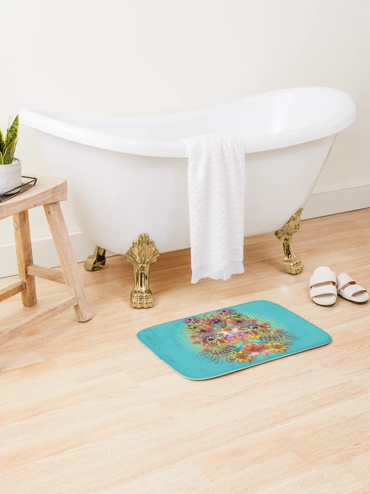 Thumbnail 2 of 6, Bath Mat, Life 2 designed and sold by InfinitePathArt.