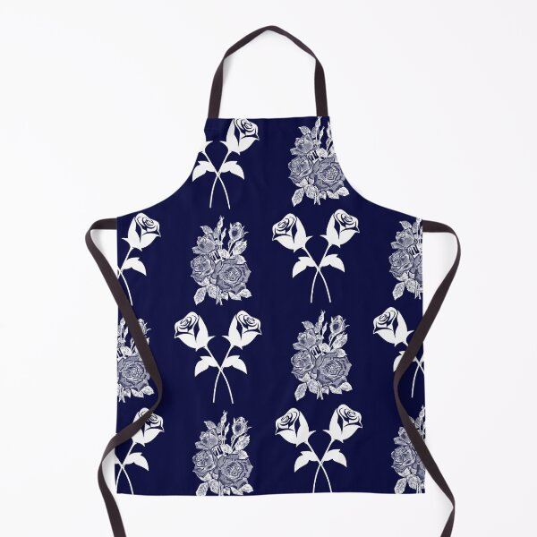 Item preview, White roses art patterns illustration designed and sold by Sameera Amir.