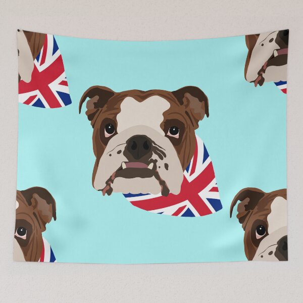 Item preview, British Bulldog - Union Jack Bandana designed and sold by DesignsBySaxton.