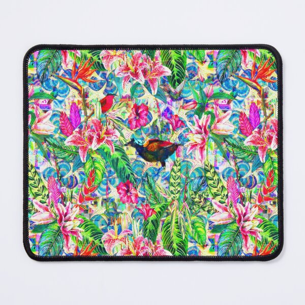 Item preview, Bird and Flower Pattern designed and sold by Zanolino.