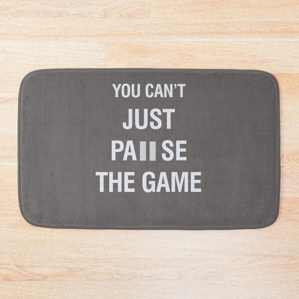 Item preview, You cant just pause the game Funny Gaming T-shirt designed and sold by Gamicnum.
