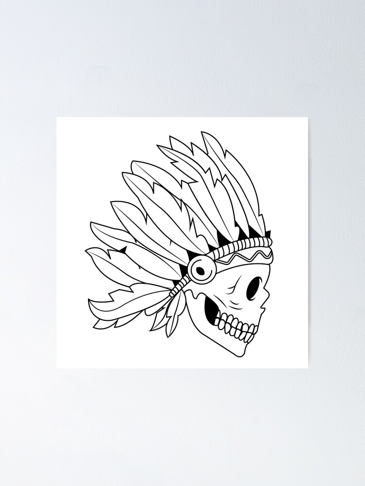Native American Skull Tattoo Images - Free Download on Freepik