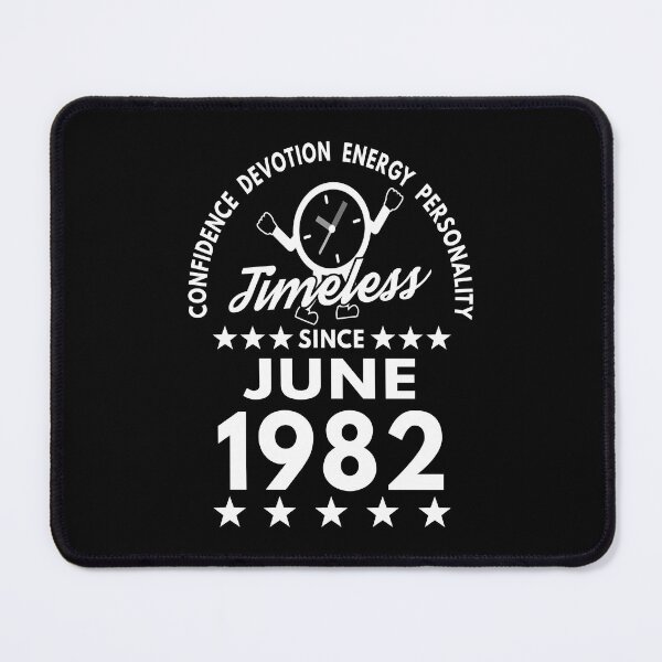 Item preview, June Birthday Timeless Person -1982 - White Text designed and sold by MoonsmileProd.