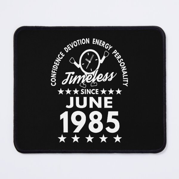 Item preview, June Birthday Timeless Person -1985 - White Text designed and sold by MoonsmileProd.