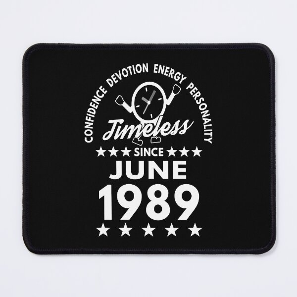 Item preview, June Birthday Timeless Person -1989 - White Text designed and sold by MoonsmileProd.