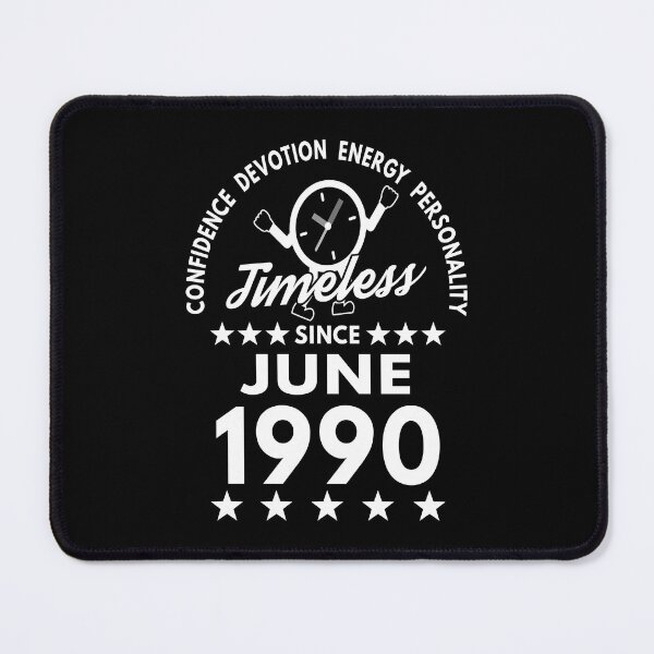 Item preview, June Birthday Timeless Person -1990 - White Text designed and sold by MoonsmileProd.