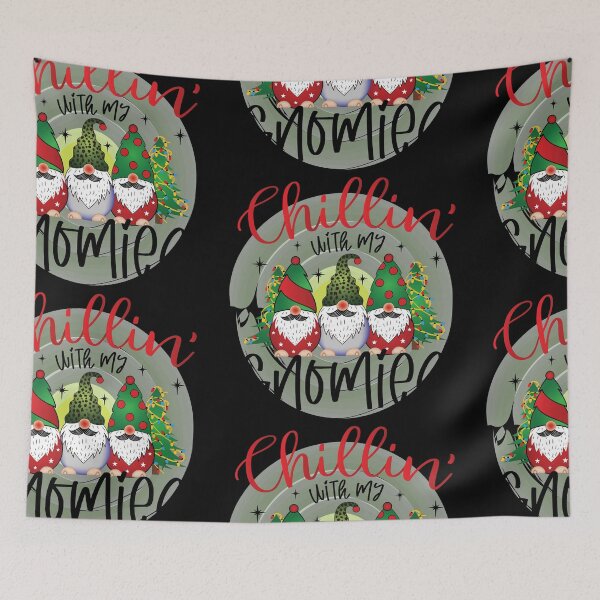 Item preview, chillin' with my gnomies Christmas designed and sold by amy greaves.