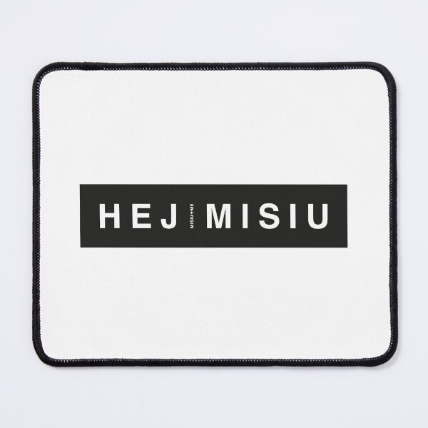Item preview, HEJ MISIU BLACK designed and sold by MisiuAndMe.