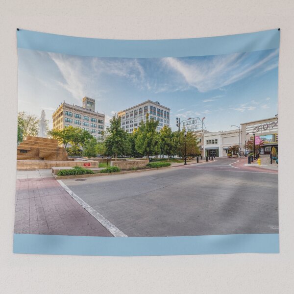 Item preview, Downtown Square Springfield Missouri Evening designed and sold by mljdwhite.