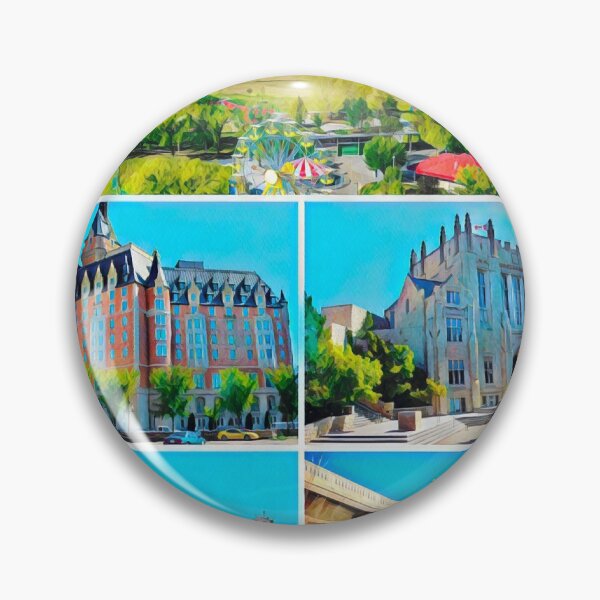 Item preview, Saskatoon Landmarks designed and sold by Sofia-Draws.