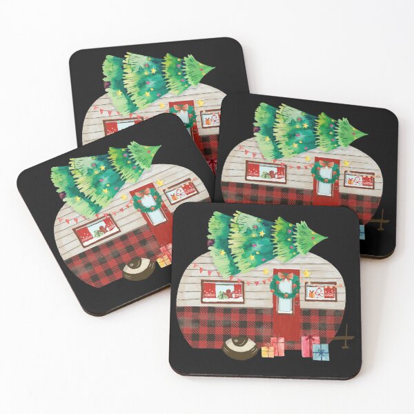 Item preview, Caravan,gnome for the holidays, gnome coming home for Christmas designed and sold by amy greaves.