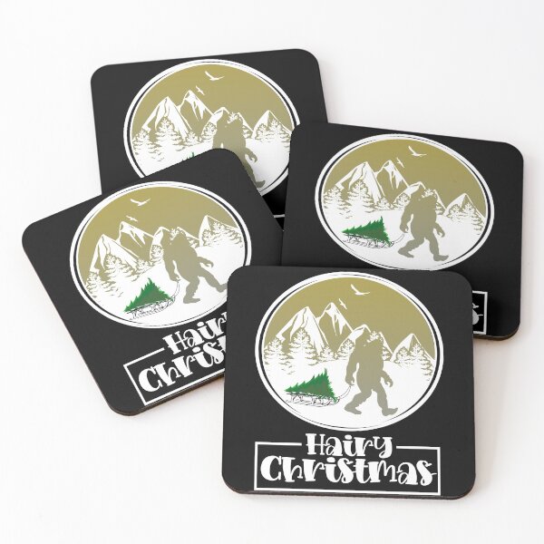 Item preview, Funny Bigfoot Christmas Hairy Christmas Sasquatch Xmas designed and sold by CharJens.